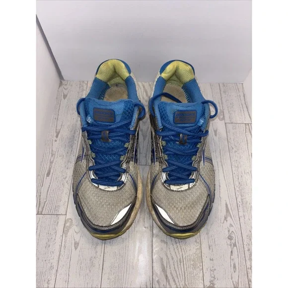 BROOKS ADRENALINE GTS Womens Running Shoes Size 10 - GRAY/BLUE 1201741B179 - Picture 3 of 12